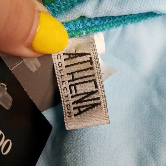 Vintage ATHENA Tankini High Waisted 2 Piece Bikini - Picture 5 of 12